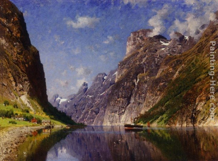 Adelsteen Normann View of a Fjord